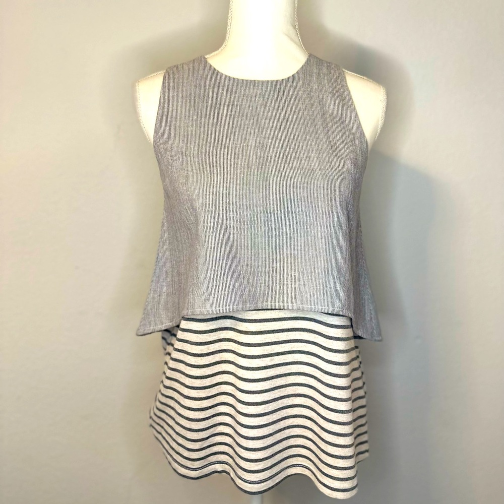 Anthropologie Sunday in Brooklyn XS Linen Blend Top